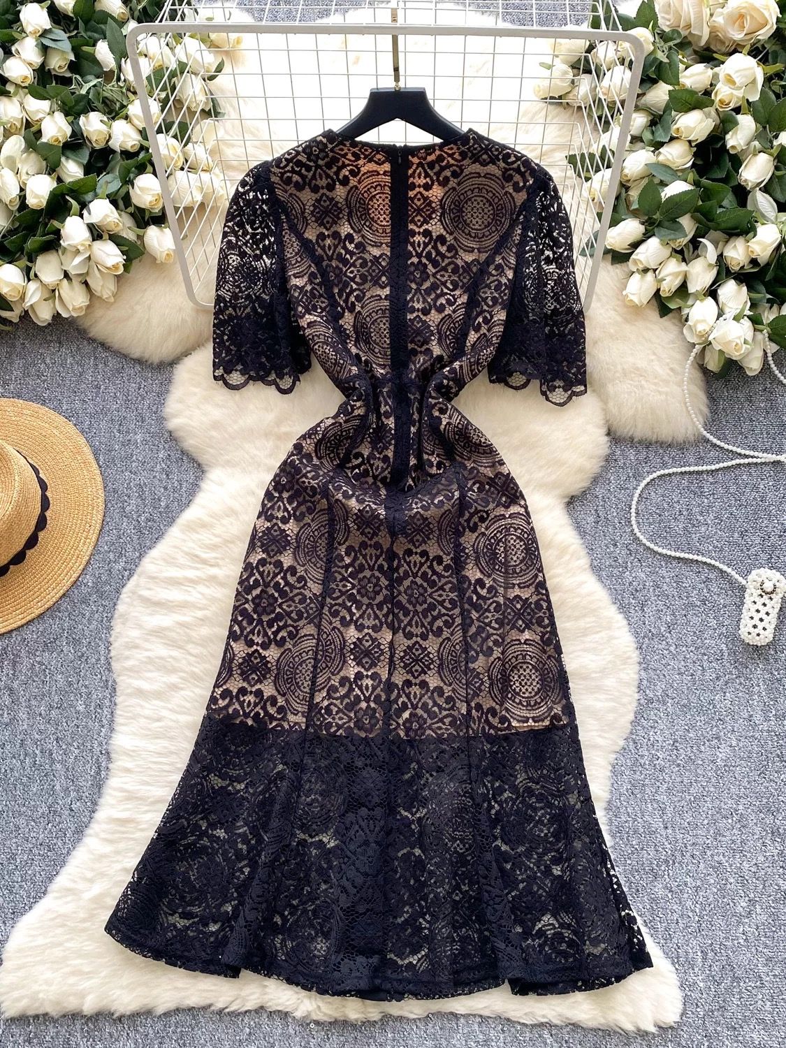 Avani royal lace dress  FD491 image