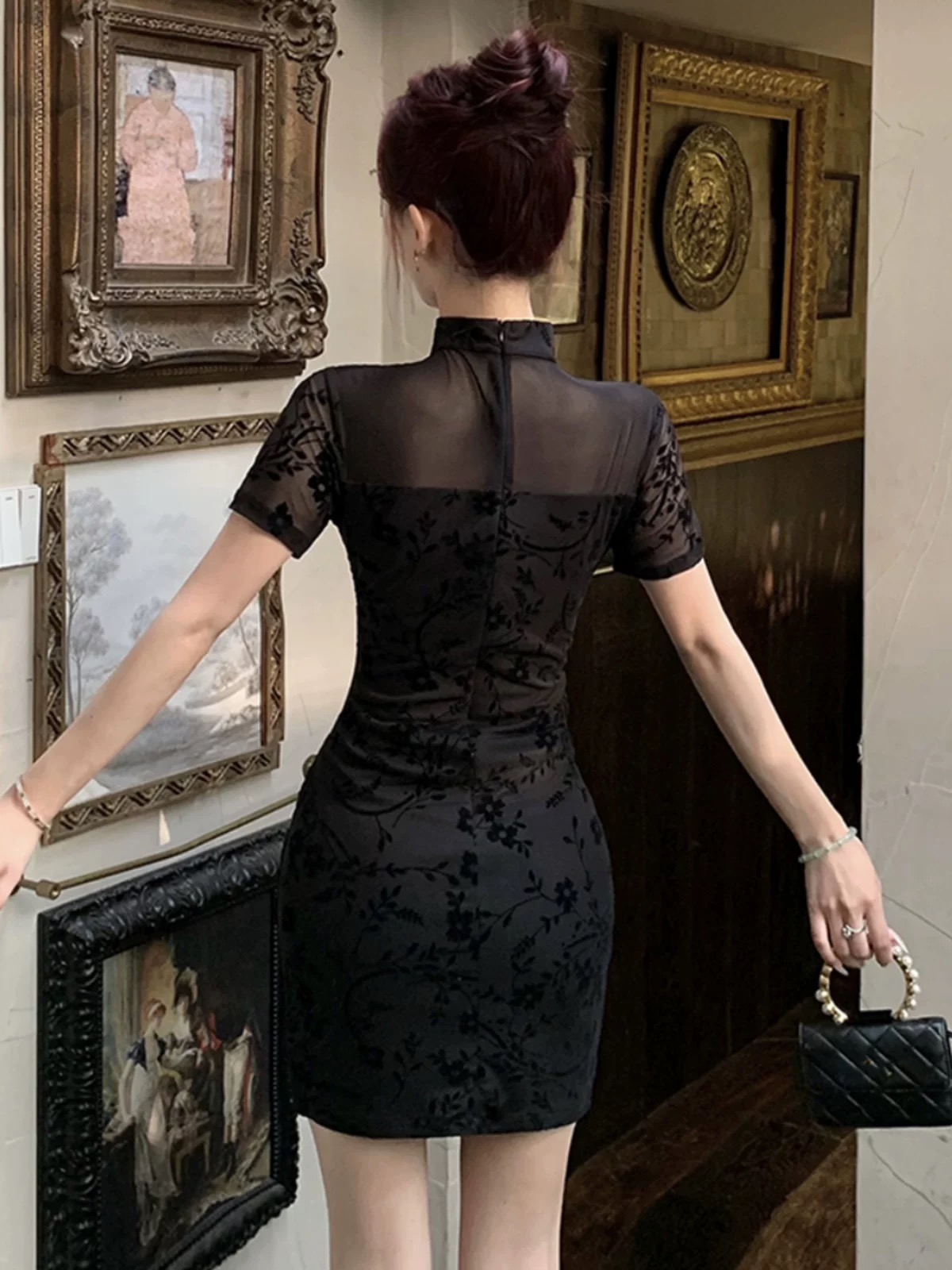 Somewhere tropical dress FBC443 image