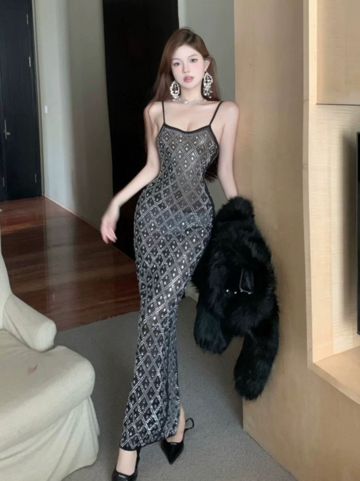 Riley embellished dress FBC442 image