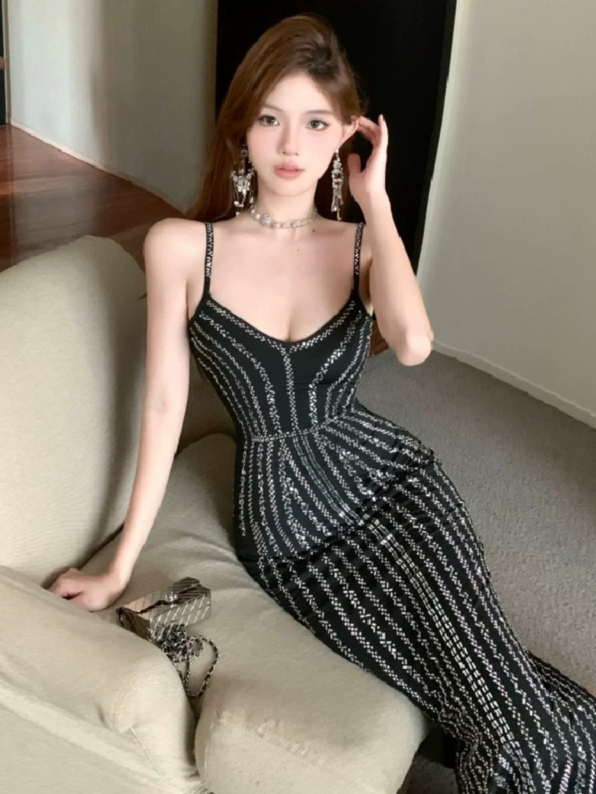 Mariel embellished dress FBC439 image