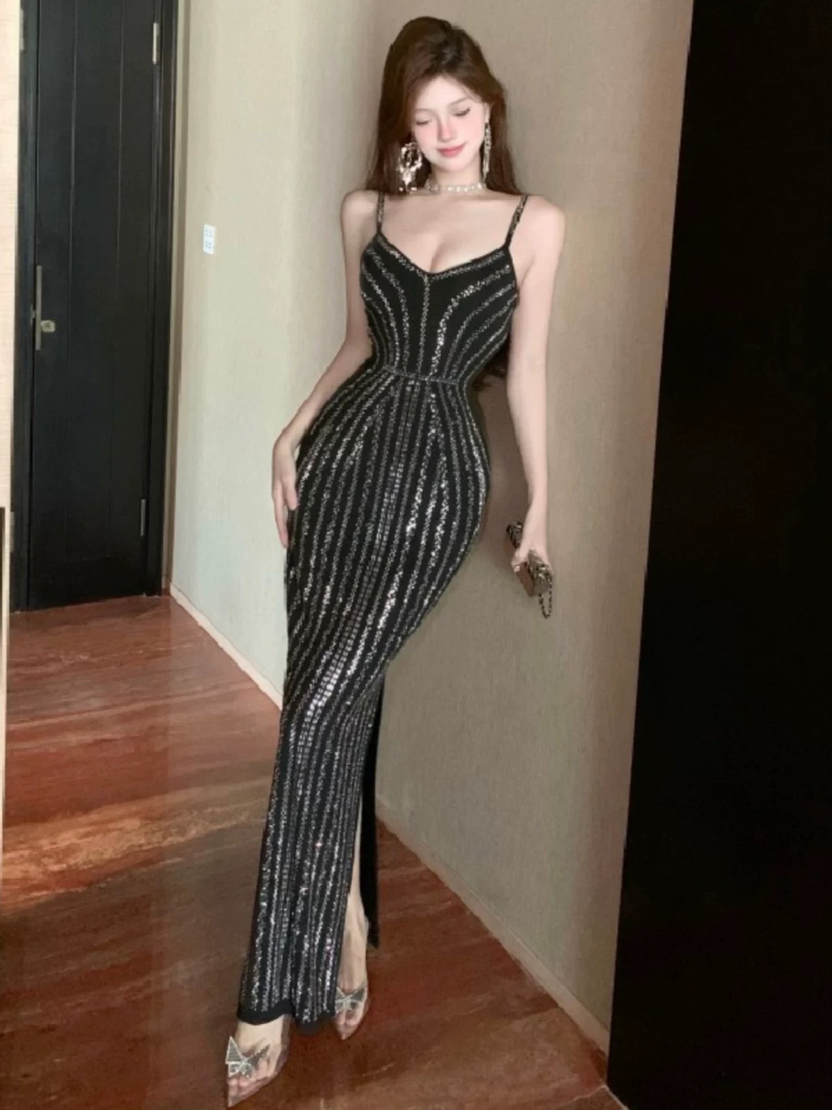 Mariel embellished dress FBC439 image