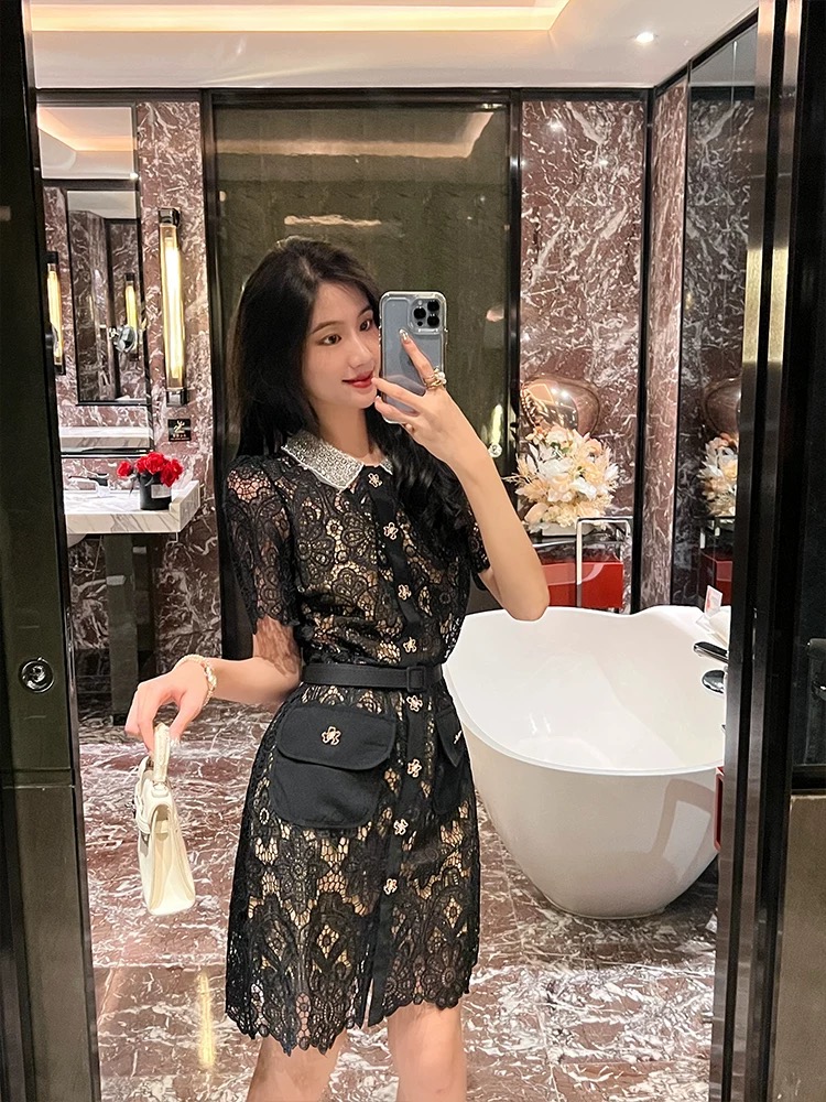 High esteem lace dress FBC432 image