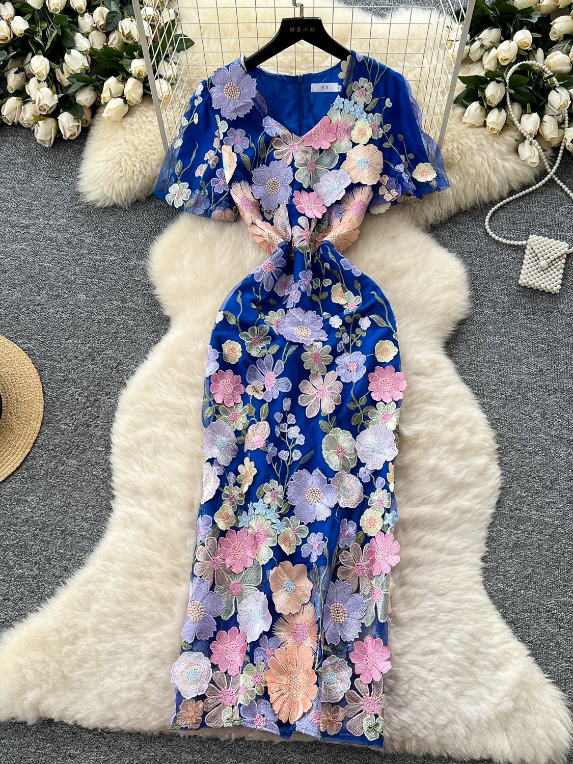 Trust the energy lace dress FBC391 image