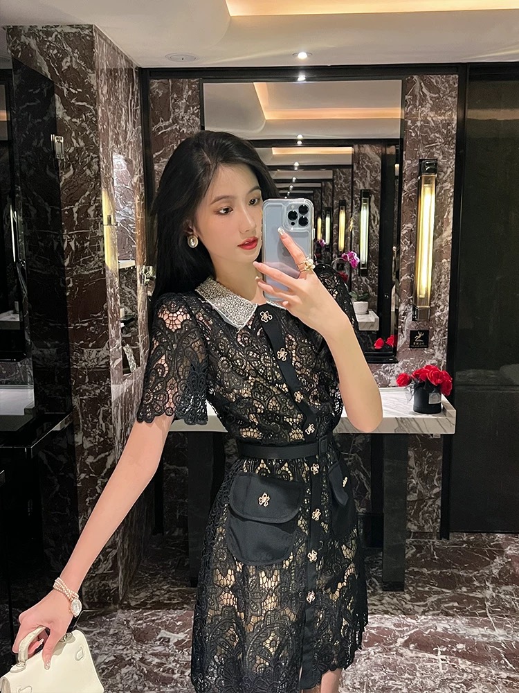 High esteem lace dress FBC432 image