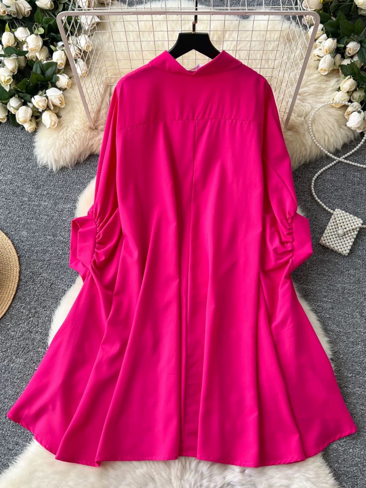 Downtown club shirt dress SD118 image